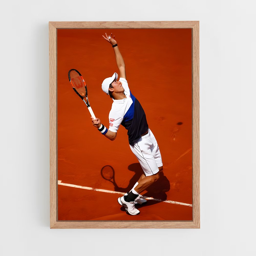 Poster L'Atteinte de la Victoire – affiche Tennis (vue 4)